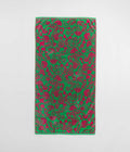 Mollusk Shroom Towel in Green and Pink