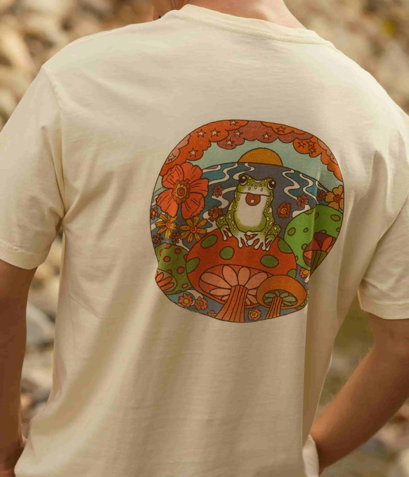 Mollusk Snail Frog T-Shirt in Super Natural