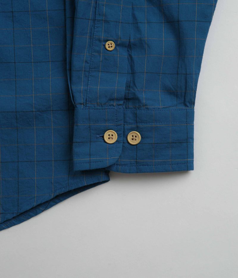 Mollusk Thurston Shirt in Aegean Windowpane