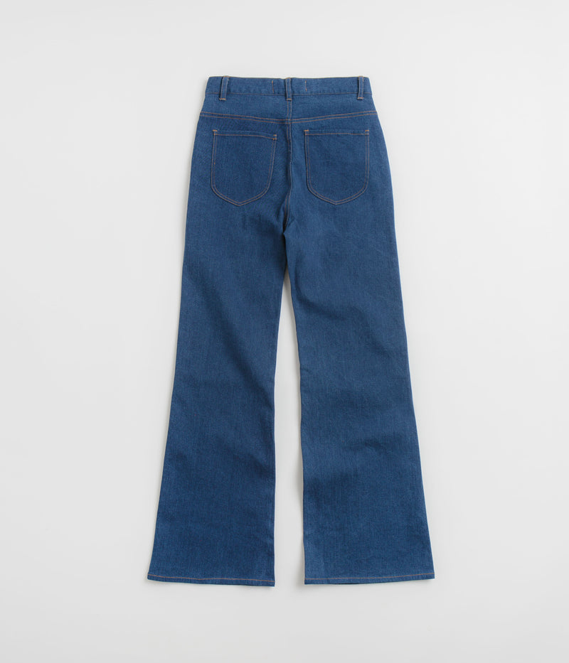 Mollusk Womens Bella Jeans in Dark Indigo