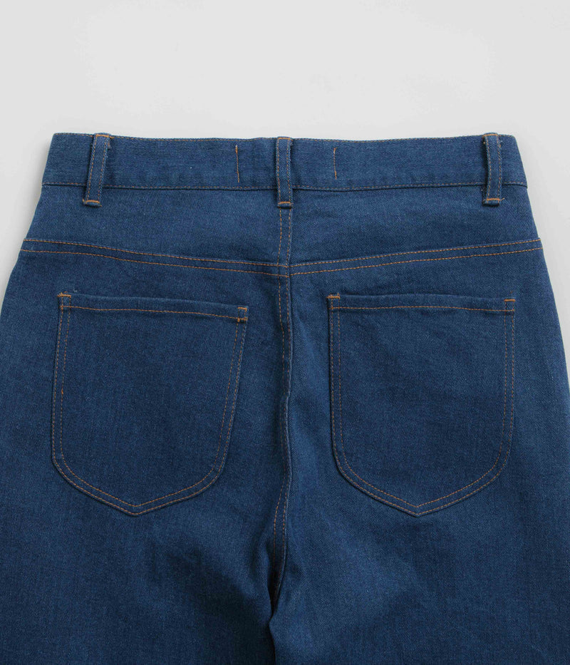 Mollusk Womens Bella Jeans in Dark Indigo