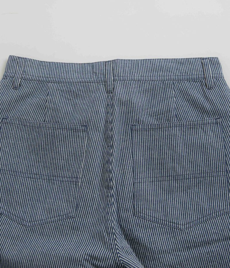 Mollusk Womens Painter Shorts in Railroad Stripe