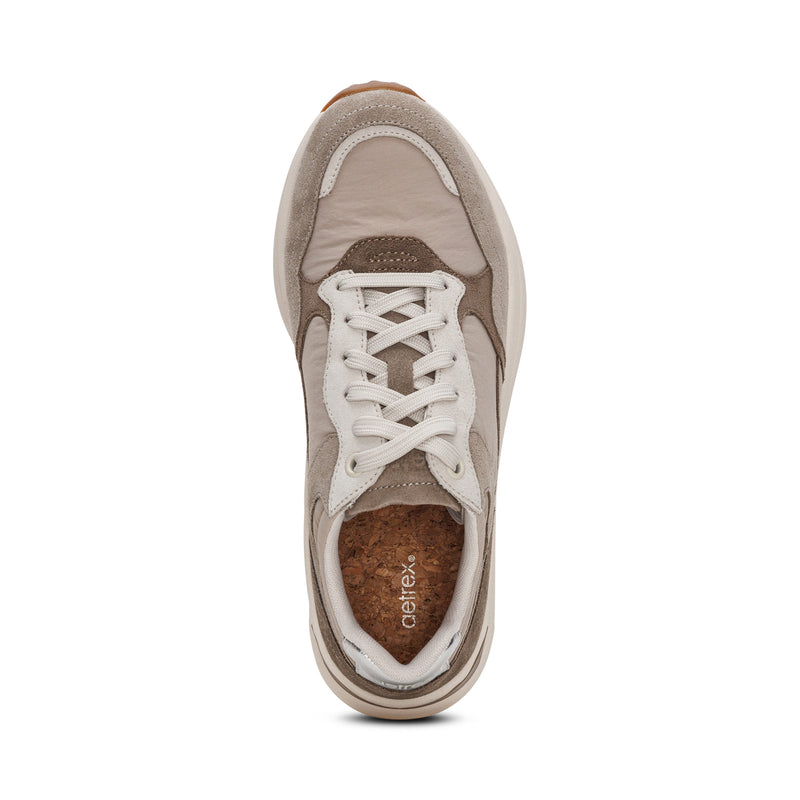 Molly Lace Up Sneakers #color_taupe