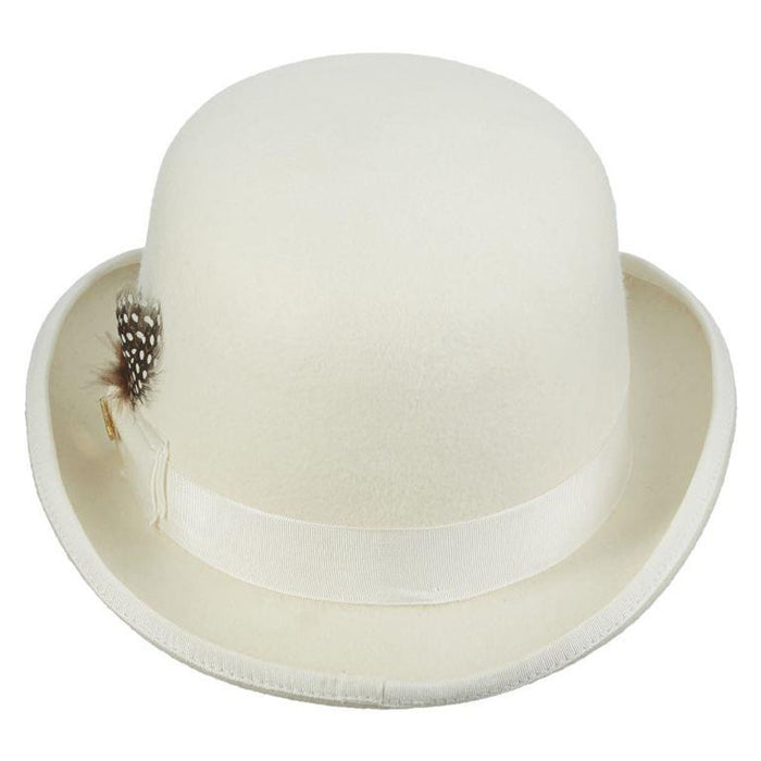 Monroe Wool Felt Derby Hat - Stacy Adams Hats Bowler Hat Stacy Adams Hats