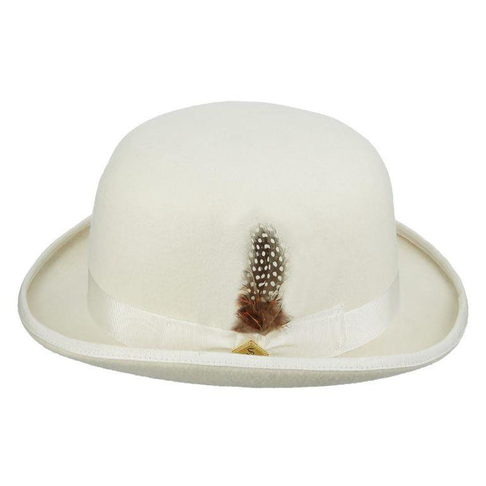 Monroe Wool Felt Derby Hat - Stacy Adams Hats Bowler Hat Stacy Adams Hats