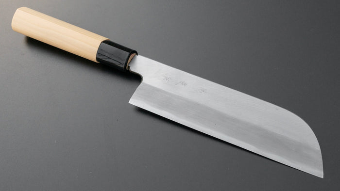 Morihei Yoshitomo Kamagata Usuba 180mm Poplar Handle | HITOHIRA