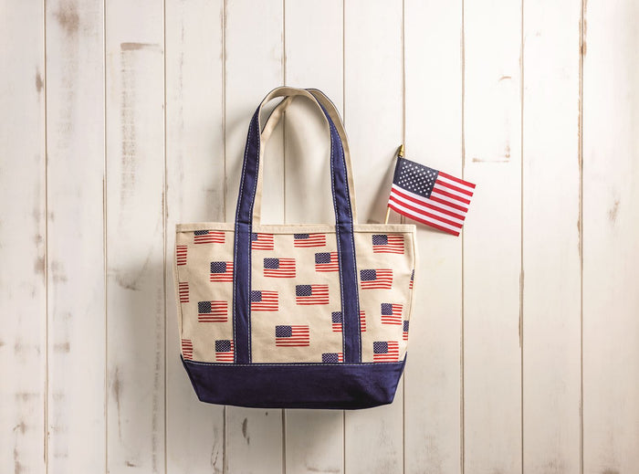 Mud Pie - Boat Tote - Americana - Findlay Rowe Designs