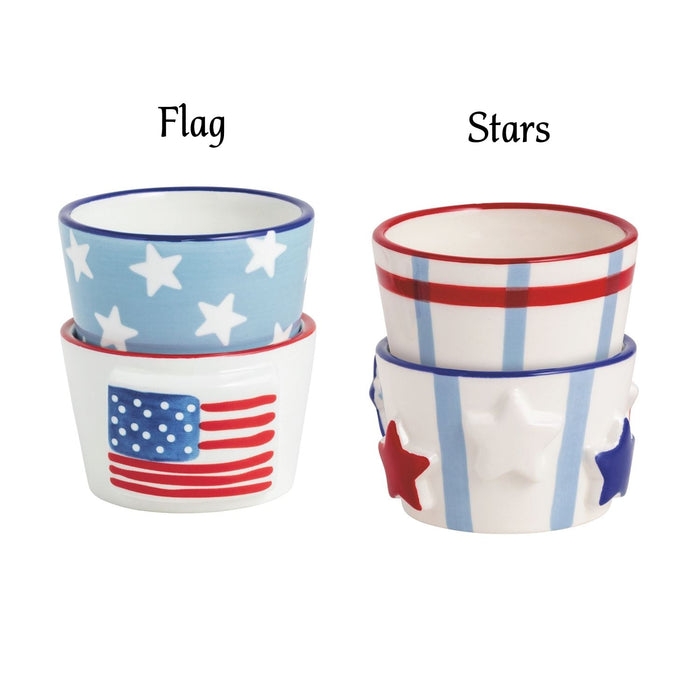 Mud Pie - Set 2 Ramekin - Americana - Findlay Rowe Designs