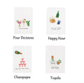 Mud Pie - Towels - Beaded Bar Cocktails - Findlay Rowe Designs