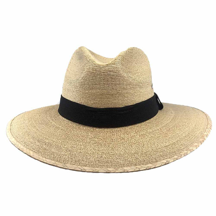 Natural Palm Leaf Wide Brim Safari Hat - SetarTrading Hats Safari Hat SetarTrading Hats