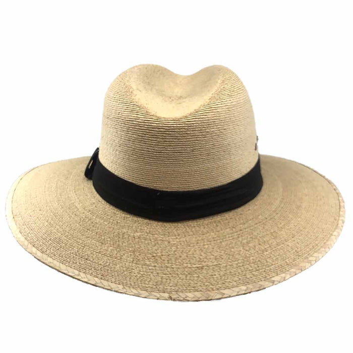 Natural Palm Leaf Wide Brim Safari Hat - SetarTrading Hats Safari Hat SetarTrading Hats