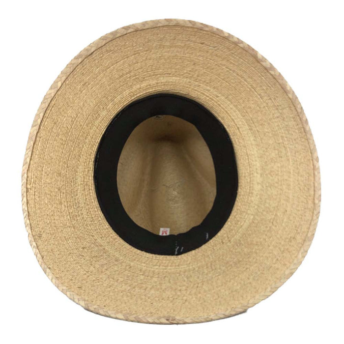 Natural Palm Leaf Wide Brim Safari Hat - SetarTrading Hats Safari Hat SetarTrading Hats