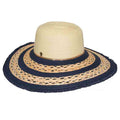 Navy Macrame Brim Floppy Hat - Tommy Bahama Floppy Hat Tommy Bahama Hats tbwl91nv Navy