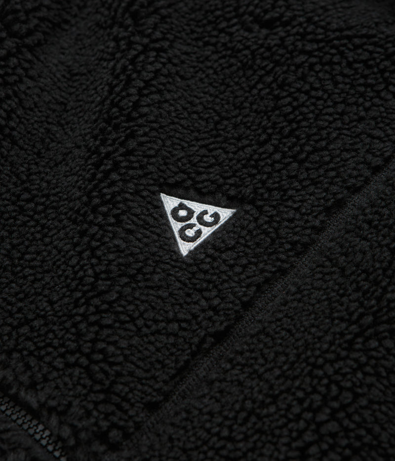 Nike ACG Canwell Glacier Fleece in Black and Black / Summit White