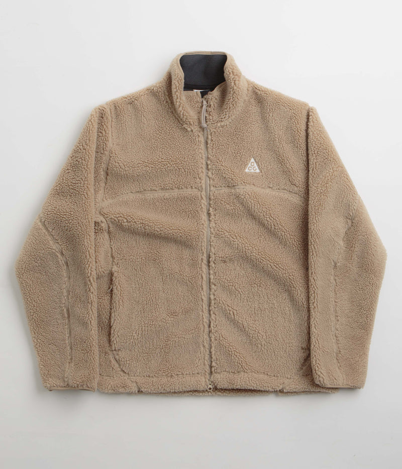 Nike ACG Canwell Glacier Fleece in Khaki and Summit White