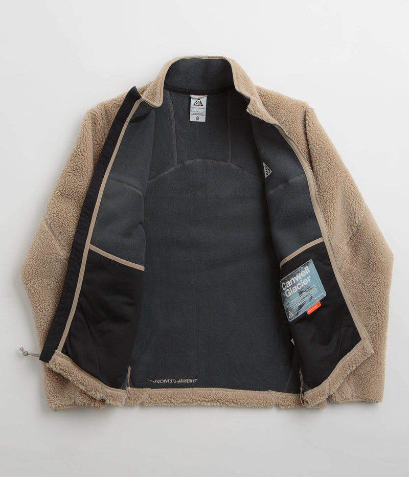 Nike ACG Canwell Glacier Fleece in Khaki and Summit White