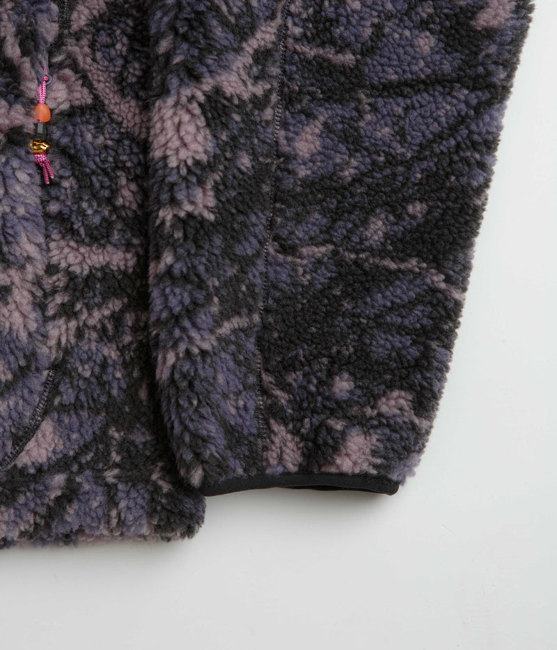 Nike ACG Canwell Glacier Windproof Fleece in Dark Raisin and Black / Black / Summit White