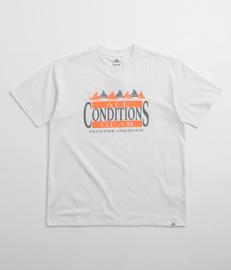 Nike ACG Frontier T-Shirt in Summit White