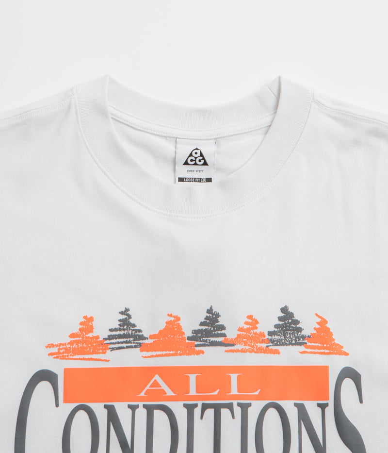Nike ACG Frontier T-Shirt in Summit White