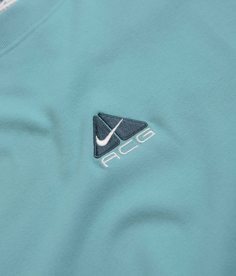 Nike ACG Lungs Long Sleeve T-Shirt in Denim Turquoise