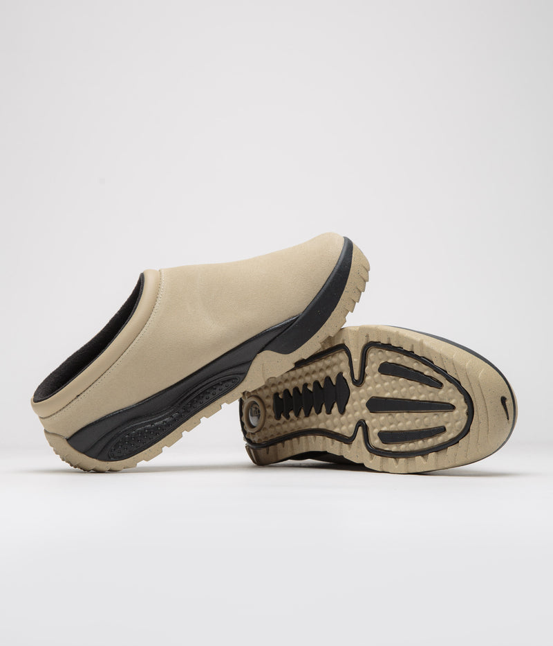 Nike ACG Rufus Shoes in Limestone and Limestone and Black - Black