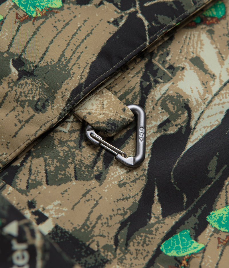 Nike ACG Skull Peak Full Zip Jacket in Parachute Beige and Summit White