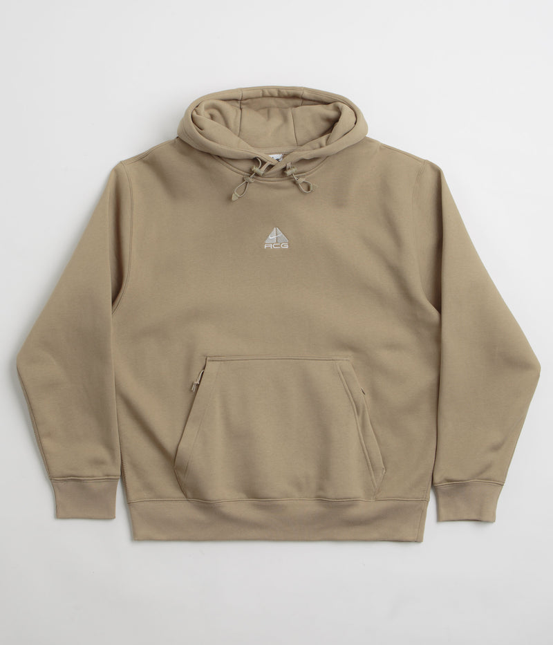 Nike ACG Therma-FIT Fleece Hoodie in Khaki and Khaki