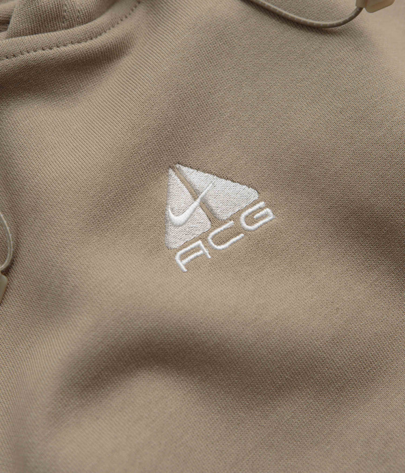 Nike ACG Therma-FIT Fleece Hoodie in Khaki and Khaki