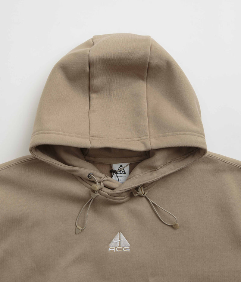 Nike ACG Therma-FIT Fleece Hoodie in Khaki and Khaki