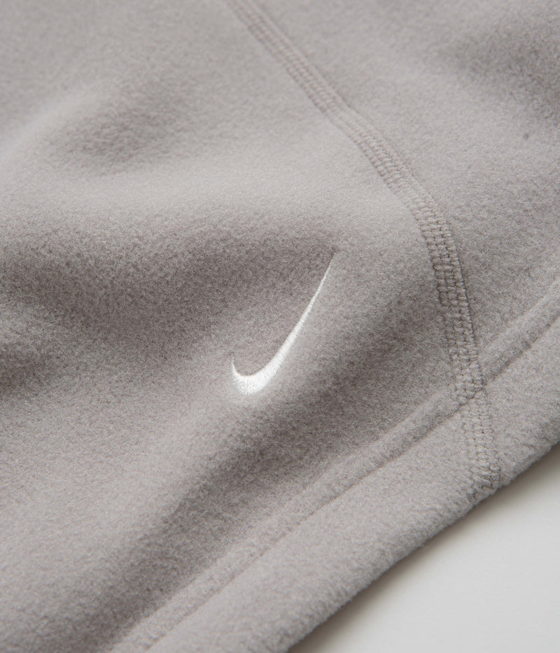 Nike ACG Wolf Tree Plus Full Zip Hoodie in Parachute Beige and College Grey / Summit White