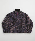Nike ACG Womens Canwell Glacier Fleece in Dark Raisin and Black / Black / Summit White
