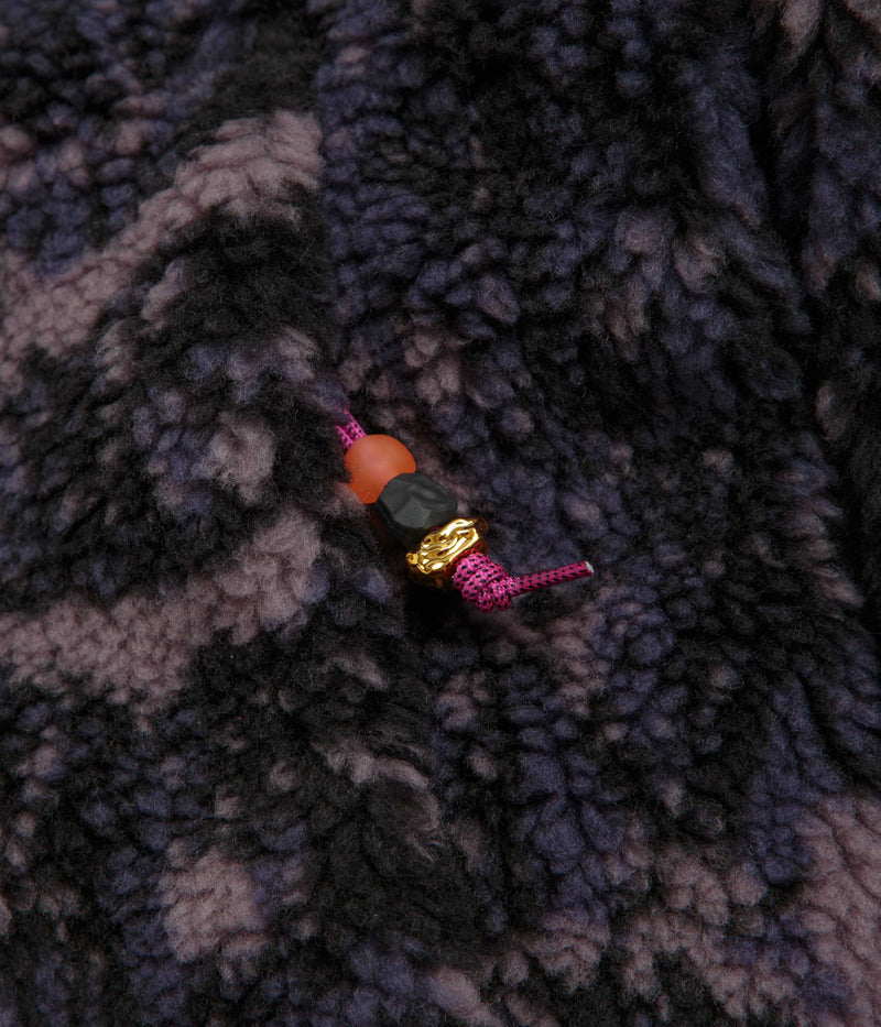 Nike ACG Womens Canwell Glacier Fleece in Dark Raisin and Black / Black / Summit White