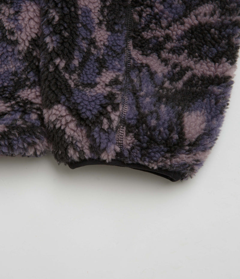 Nike ACG Womens Canwell Glacier Fleece in Dark Raisin and Black / Black / Summit White