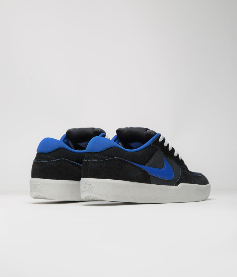 Nike SB Force 58 Shoes in Black and Hyper Royal and Anthracite