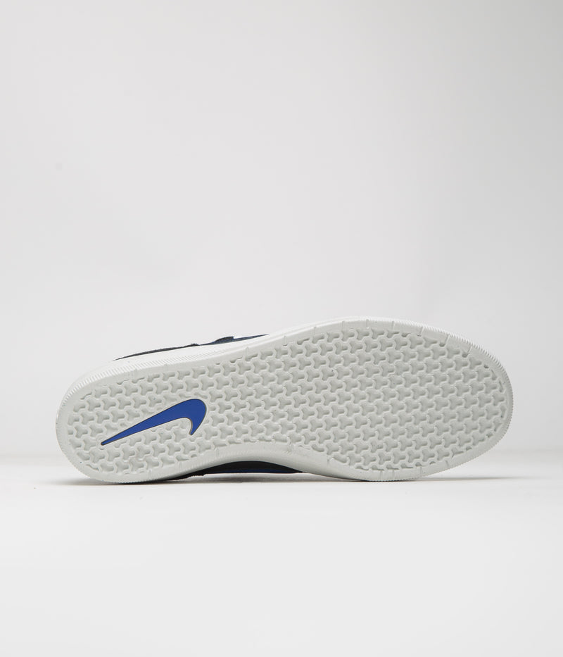 Nike SB Force 58 Shoes in Black and Hyper Royal and Anthracite