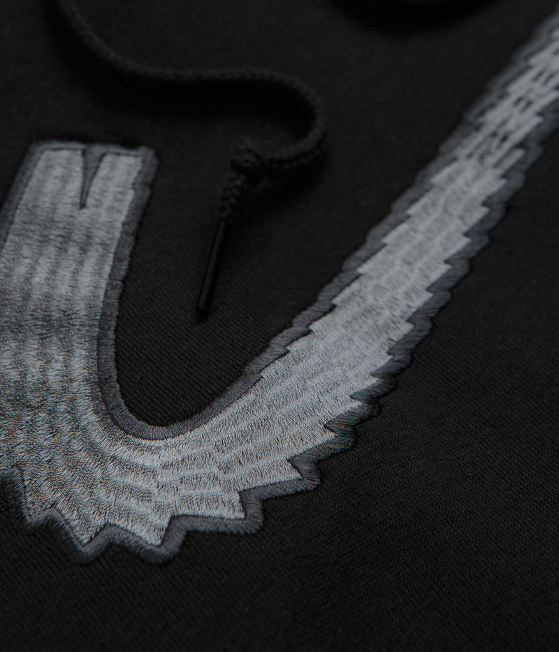 Nike SB N Swoosh Hoodie in Black and White