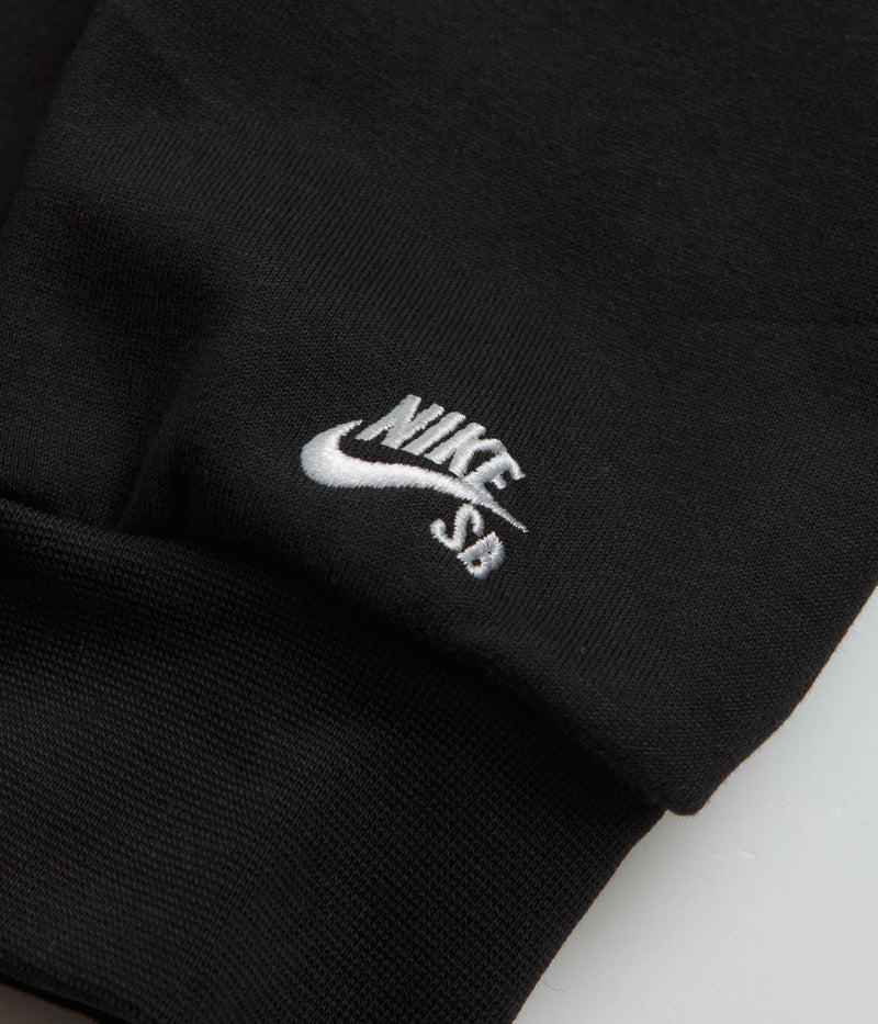 Nike SB N Swoosh Hoodie in Black and White