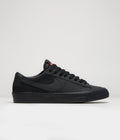 Nike SB Orange Label Blazer Low Pro GT Shoes in Black and Black and Black - Black
