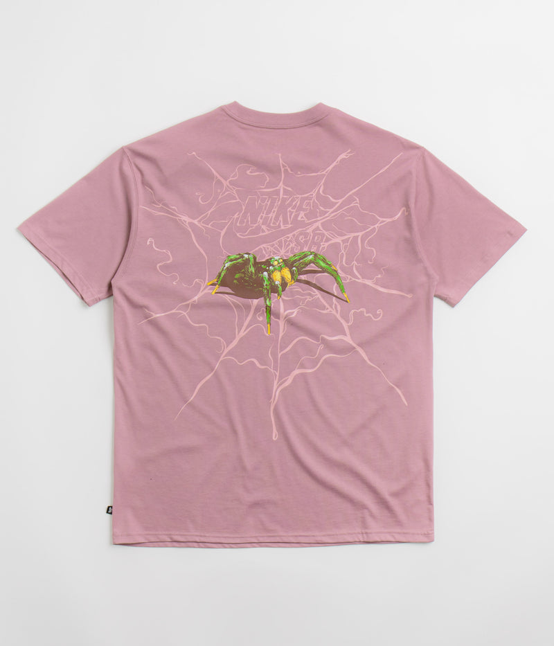 Nike SB Spider T-Shirt in Plum Dust