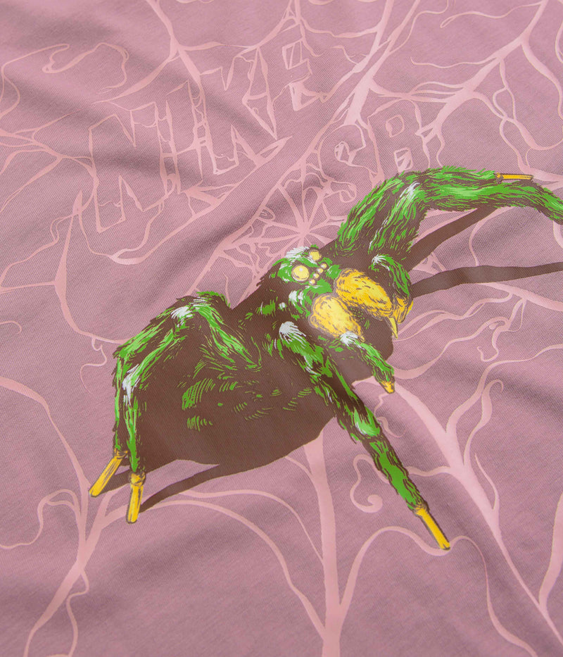 Nike SB Spider T-Shirt in Plum Dust