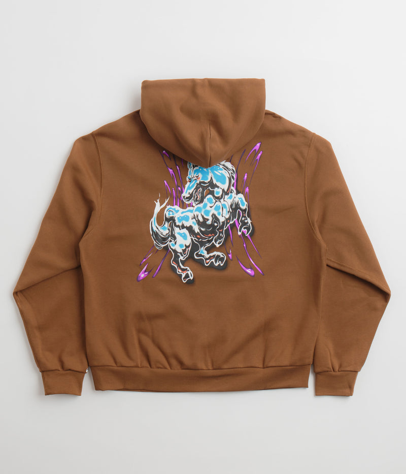 Nike SB Stallion Hoodie in Light British Tan and White