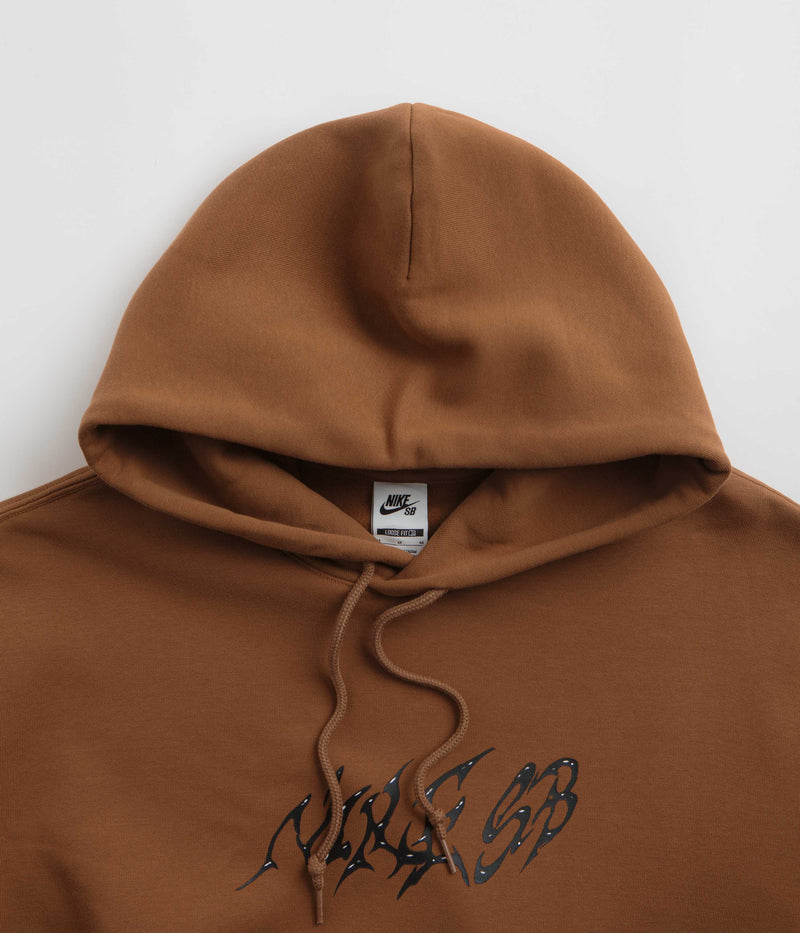 Nike SB Stallion Hoodie in Light British Tan and White
