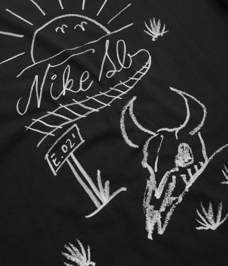 Nike SB Train Moniker T-Shirt in Black