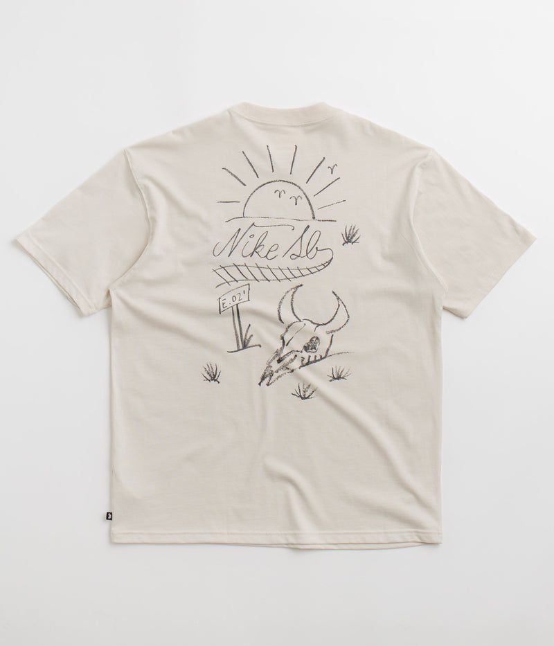 Nike SB Train Moniker T-Shirt in Light Orewood Brown