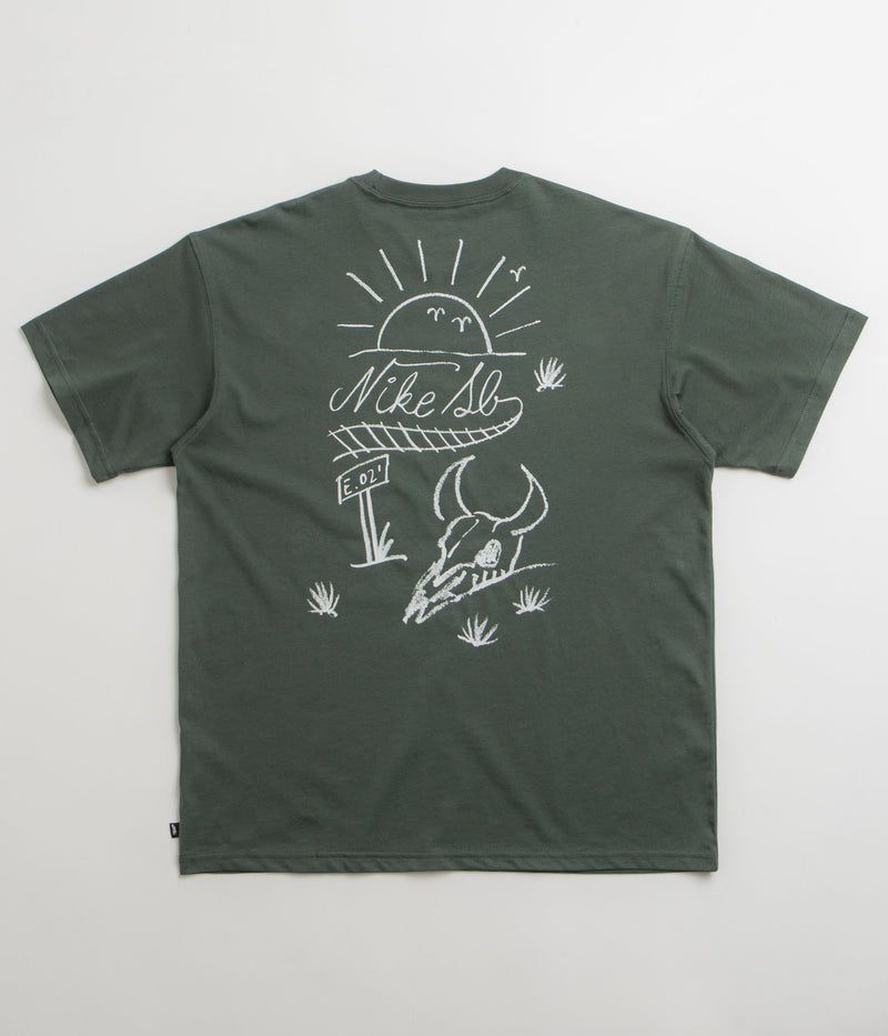 Nike SB Train Moniker T-Shirt in Vintage Green
