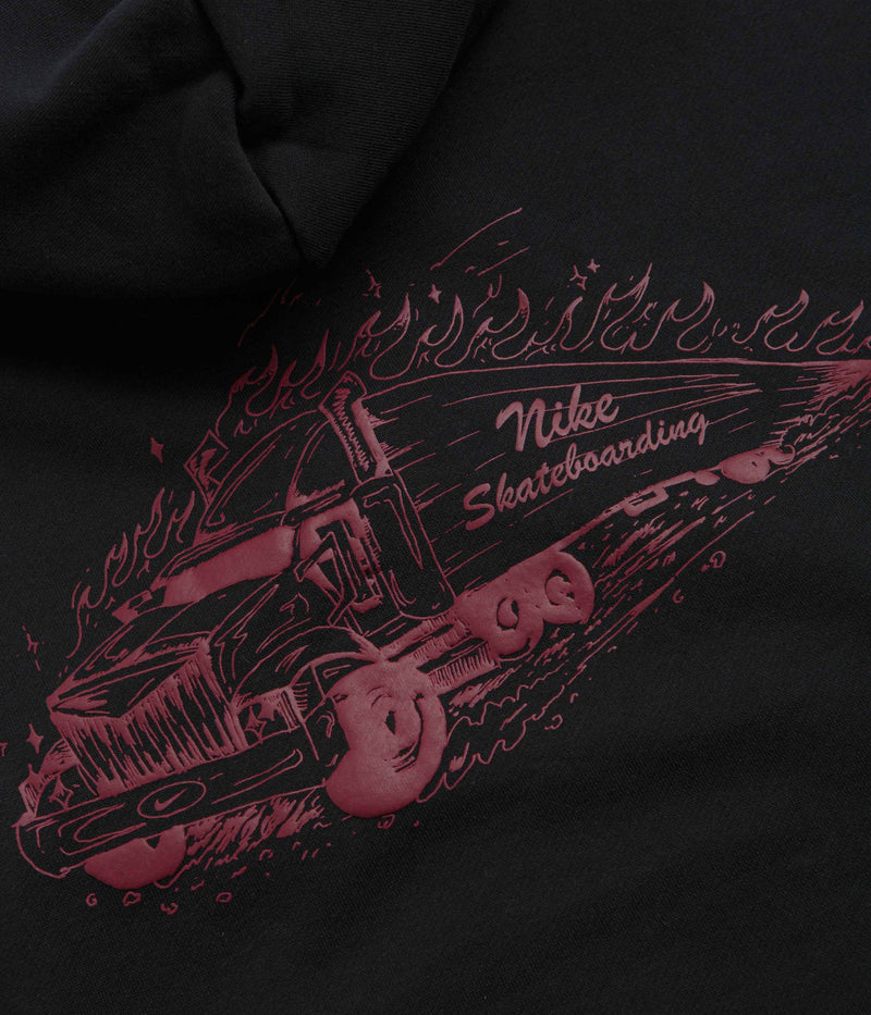 Nike SB Truckin Hoodie in Black