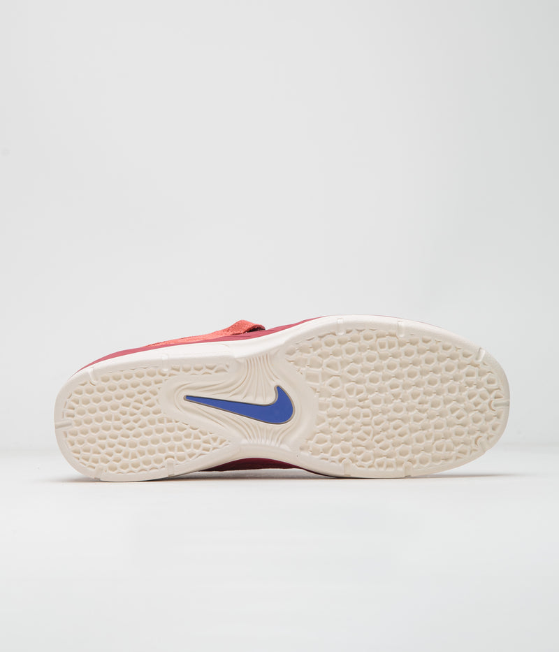 Nike SB Vertebrae Shoes in Adobe and Melon Tint and Earth - Noble Red