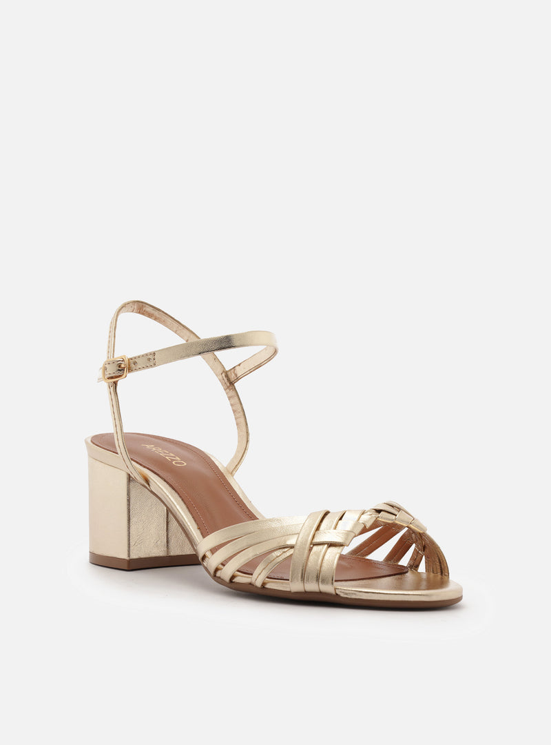 Nina Mid Block Sandal Sandals S/26
