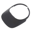 No Headache® Original Square Brim Clip On Sun Visor in Shimmer Fabric Visor Cap No Headache PFC-SHM3 Black