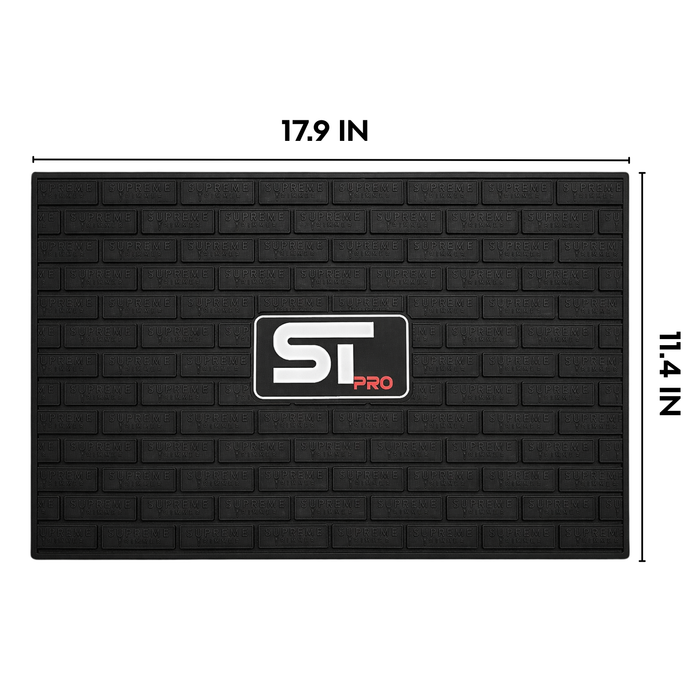 Supreme Trimmer Barber Station Mat Dimensions and Size Guide